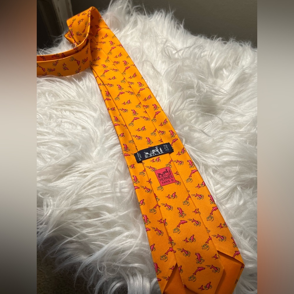 Hermes Paris men’s tie NWOT